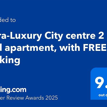 Ultra-Luxury City Centre 2 Bed Apartment, With Free Parking Cardiff Exterior foto
